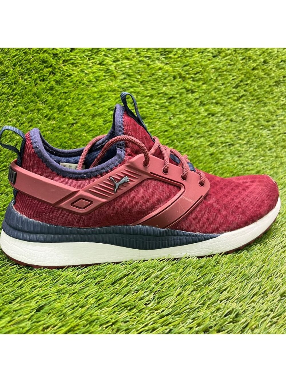 Puma Pacer Next Excel Core Mens Size 9 Burgundy Athletic Running Shoes Sneakers